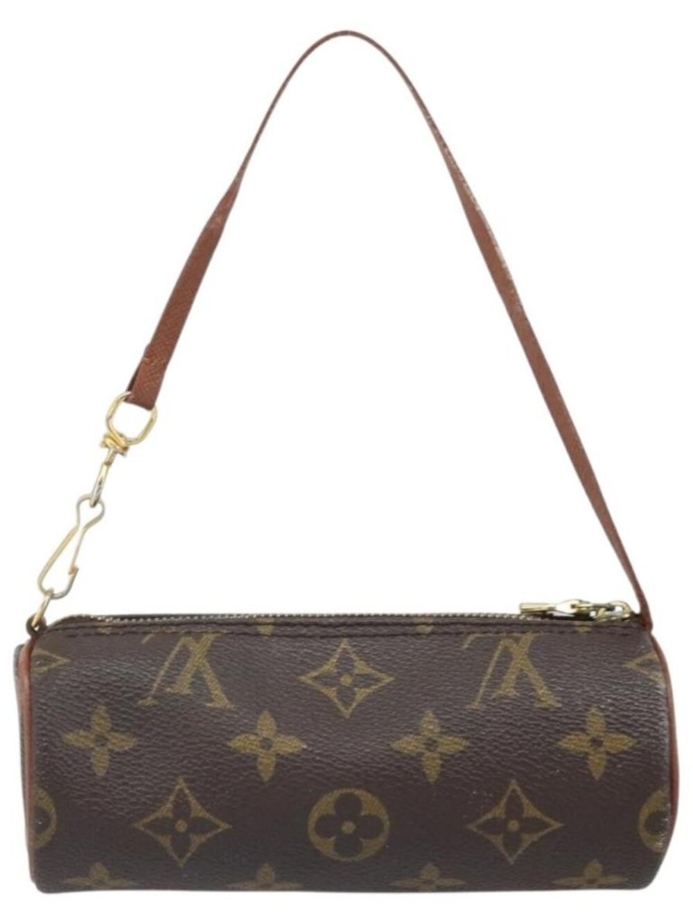 LOUIS VUITTON Monogram Papillon Pouch LV Auth 168953 - Picture 3 of 16